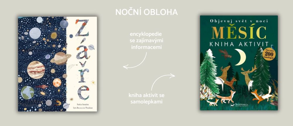 Noční obloha - Záře.